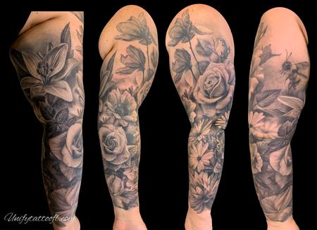 tattoos/ - Floral sleeve - 142150